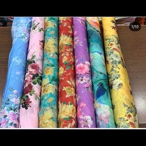 Satin Georgette Fabrics